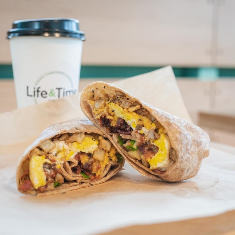 Delicious Breakfast Burrito and More!